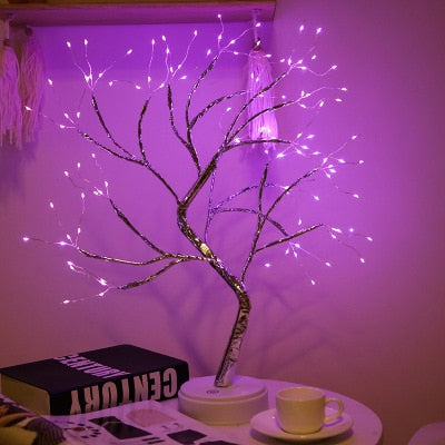 Mini Christmas Tree/Fairy Light with LED Night Light