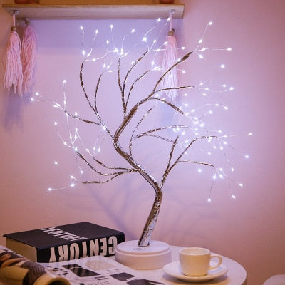 Mini Christmas Tree/Fairy Light with LED Night Light