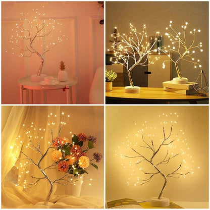 Mini Christmas Tree/Fairy Light with LED Night Light