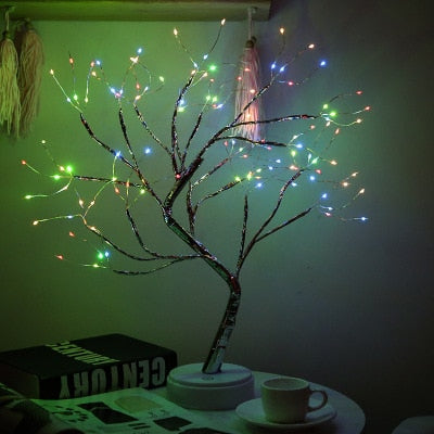 Mini Christmas Tree/Fairy Light with LED Night Light