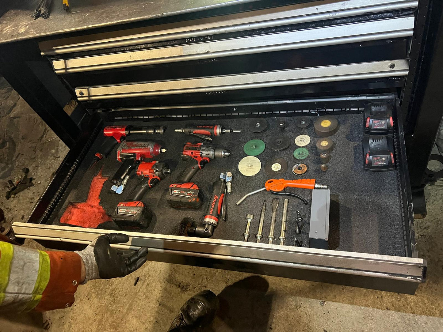 Diamond Drill Mechanic Tool Box