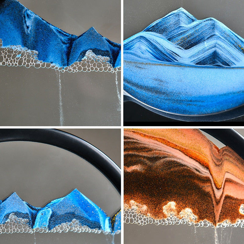 3D Moving Sand Art: Deep Sea Sandscape