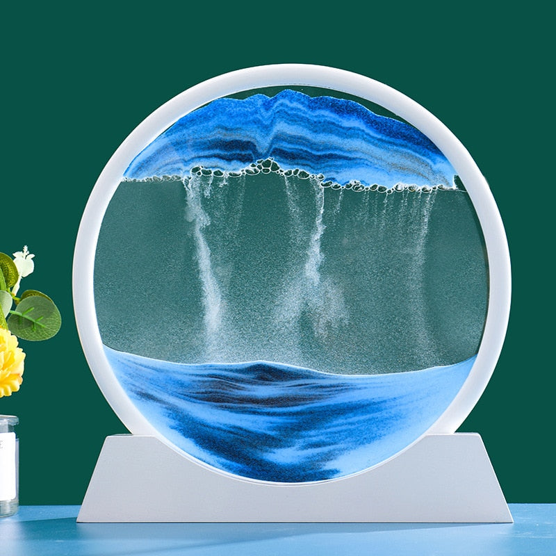 3D Moving Sand Art: Deep Sea Sandscape